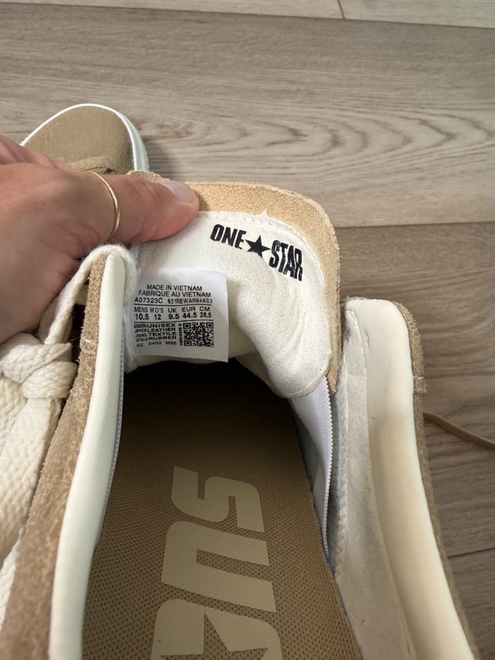 NWT Converse One Star Pro Snake Suede Khaki Men 10.5 Women 12 - Picture 2 of 7